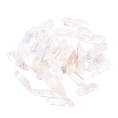 cuentas de cristal de cuarzo natural crudo bruto(G-M376-04)-3