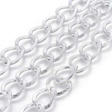 15x20mm Silver Aluminum Curb Chains Chain