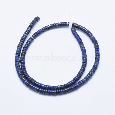 Chapelets de perles en lapis-lazuli naturel(G-E444-23-4mm)-2