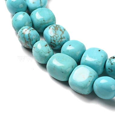 Natural Howlite Beads Strands(G-C025-16)-4