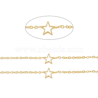 Handmade Brass Link Chains(CHC-F010-02-G)-3