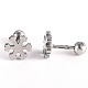 201 Stainless Steel Barbell Cartilage Earrings(EJEW-R147-24)-4