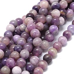 Grade AB Natural Fluorite Beads Strands, Round, 10~10.5mm, Hole: 1mm, about 39pcs/strand, 15.55 inch(39.5cm)(G-O201A-13B)