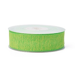 Polyester Ribbons, Lime, 15mm, about 100yards/roll(91.44m/roll)(SRIB-L051-15mm-C001)