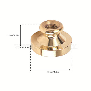Wax Seal Brass Stamp Head(AJEW-WH0130-919)-2
