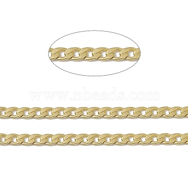 Messing Kubaner Link Ketten(CHC-P010-09G)-2