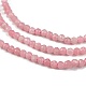 rose naturel perles d'opale brins(G-H003-B06-02)-3