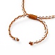 Fabrication de bracelet en cordon tressé en nylon réglable(AJEW-JB00874-02)-3