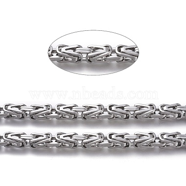 201 Stainless Steel Byzantine Chains(CHS-P011-09P-B)-3