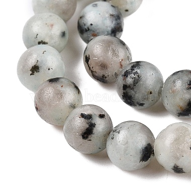 Natural Sesame Jasper/Kiwi Jasper Bead Strands(G-R345-6mm-36)-4