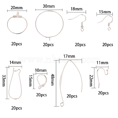 Brass Earring Findings(KK-SC0001-04)-2