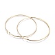 304 Stainless Steel Big Hoop Earrings(EJEW-L226-001A)-1
