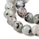 Natural Sesame Jasper/Kiwi Jasper Bead Strands(G-R345-6mm-36)-4