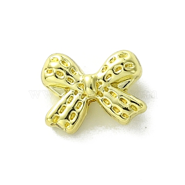 Golden Bowknot Alloy Beads