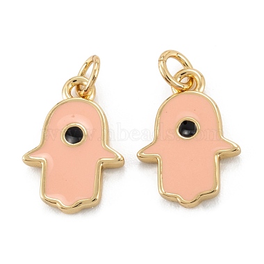 Brass Enamel Pendants(KK-P204-11G)-3