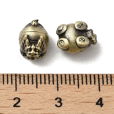 Tibetan Style Rack Plating Brass Bead(KK-Q805-50AB)-3