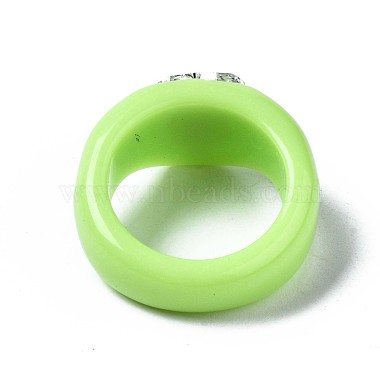 Opaque Acrylic Finger Rings(RJEW-Q162-001B)-5