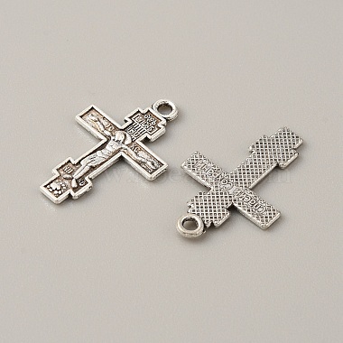 Antique Silver Cross Alloy Pendants