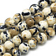 Synthetic Ocean White Jade Beads Strands(G-S254-6mm-A06)-1