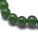 Natural TaiWan Jade Bead Stretch Bracelets(BJEW-K212-A-019)-3
