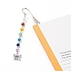 4Pcs Gemstone Beaded Bookmarks(AJEW-JK00203)-3