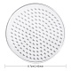 Flat Round ABC Plastic Pegboards Used for 5x5mm DIY Fuse Beads(DIY-YW0008-18)-2