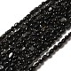 Natural Obsidian Beads Strands(G-I351-A08)-1