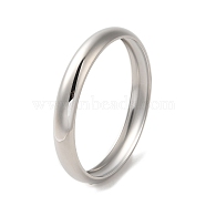 304 Stainless Steel Plain Bangles, Stainless Steel Color, Wide: 10mm, Inner Diameter: 2-3/8 inch(6cm)(BJEW-Q773-03A-P)