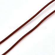 Korean Elastic Crystal Thread, Stretch Bracelet String, Round Beading Cord, Sienna, 1.2mm, about 21.87 yards(20m)/roll(EW-L003-1.2mm-07)