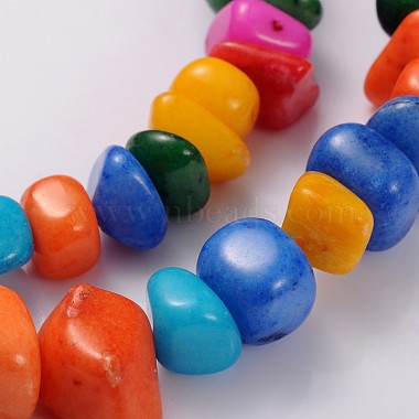 Natural Mashan Jade Beads Strands(X-JBS014)-2