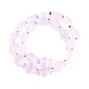 Transparent Glass Enamel Beads Strands(GLAA-B021-06F)-2