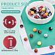 Handmade 8 Ball Polymer Clay Beads(CLAY-TA0001-84A)-4