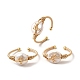 Brass Cuff Open Rings(RJEW-D344-03G)-4