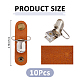 10Pcs Cattlehide Leather Cable Straps(HJEW-FH00225)-2