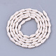 Opaque Solid Color Glass Beads Strands(GLAA-T009-001F)-2