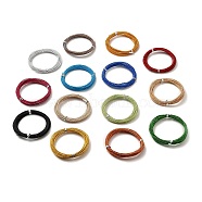 Aluminum Wire, Twisted Round, Mixed Color, 1.6mm, about 16.40 Feet(5m)/Roll(ALUM-A004-02)