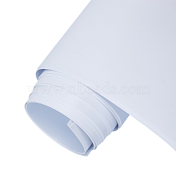 Waterproof PVC Film Fabric, insulation Gasket, For Makeup Bag Tablecloth, White, 30x183x0.05cm(DIY-WH0491-64B)