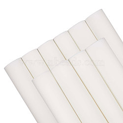 Waterproof Frosted PVC Film Fabric, For Makeup Bag Tablecloth, White, 210x300x0.3mm(DIY-WH0419-24A)