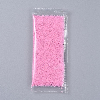 Decorative Moss Powder, for Terrariums, DIY Epoxy Resin Material Filling, Pearl Pink, Packing Bag: 125x60x8mm
