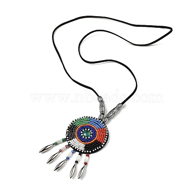 Colorful Imitation Leather Necklaces