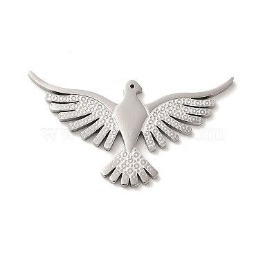 Stainless Steel Color Bird 304 Stainless Steel Pendants