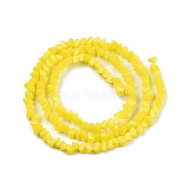 Opaque Solid Color Glass Beads Strands(GLAA-N052-01-A05)-2