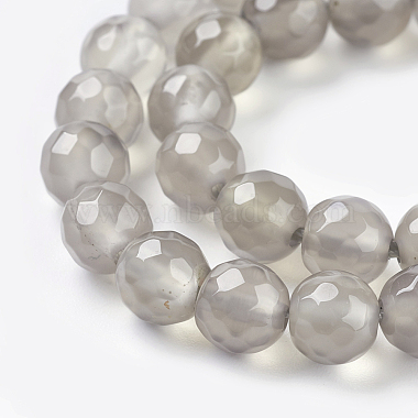 Natural Grey Agate Beads Strands(G-G067-6mm-1)-3