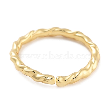 Rack Plating Brass Open Cuff Rings for Women(RJEW-Z059-09G)-3