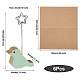 Kissitty 6Pcs 6 Style Animal Wood Name Card Holder(ODIS-KS0001-01)-3
