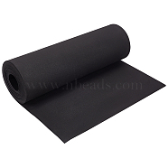 Adhesive EVA Foam Roll, For Art Supplies, Paper Scrapbooking, Cosplay, Halloween, Foamie Crafts, Black, 350x3mm, about 3m/roll(AJEW-WH0348-196A)