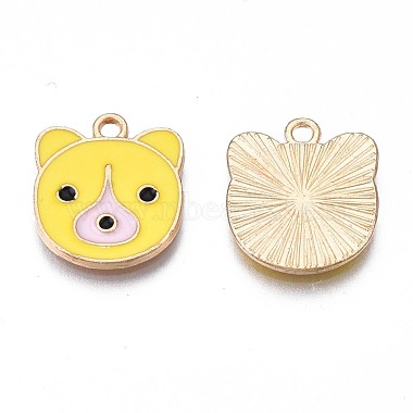 Alloy Enamel Pendants(ENAM-N054-75F)-3