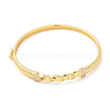 Clear Brass Bangles