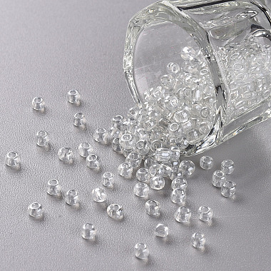 Clear Round Glass Beads