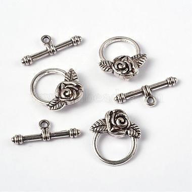 Tibetan Style Toggle Clasps(LF0026Y-NF)-3